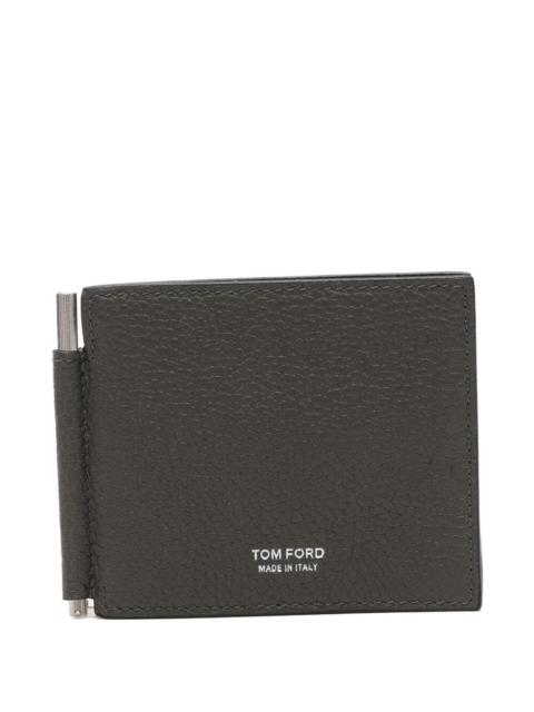 TOM FORD Portafoglio In Pelle Con Clip
