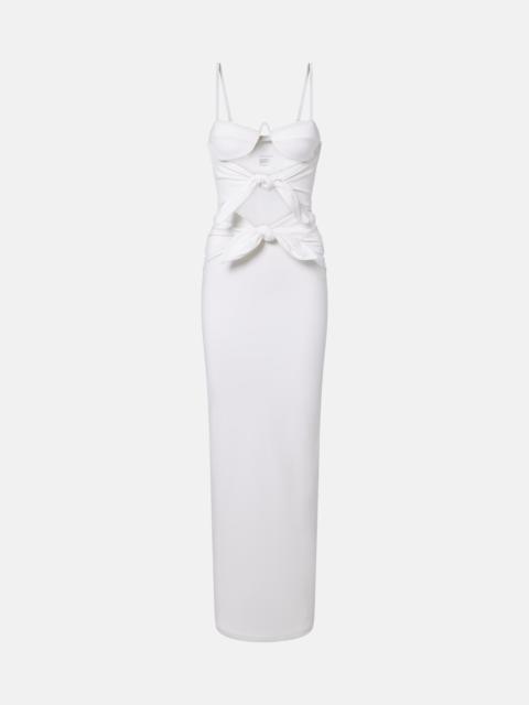CHRISTOPHER ESBER Porto cutout maxi dress