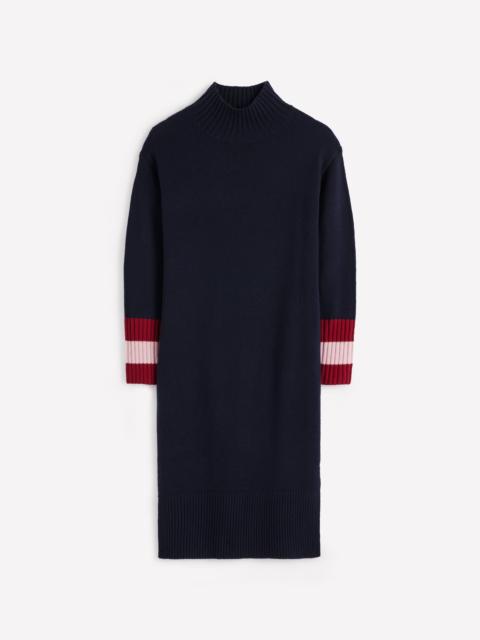 BODEN Merino Knitted Dress-Navy