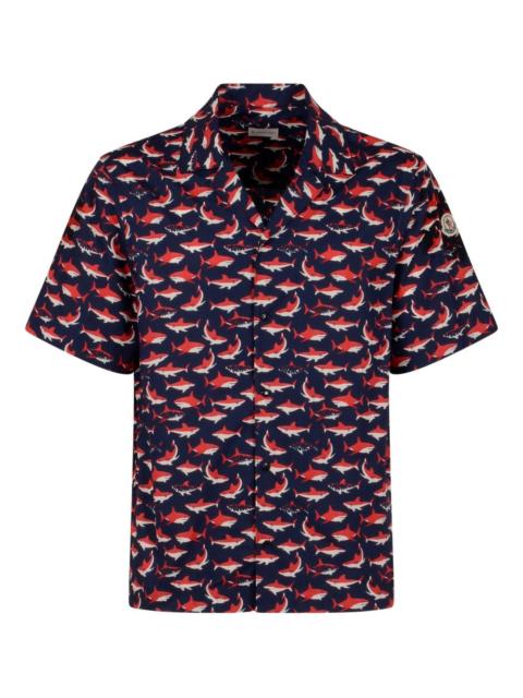 Moncler graphic-print shirt