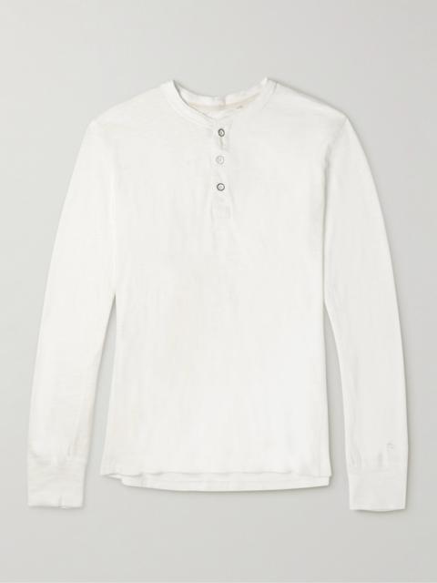rag & bone Cotton-Jersey Henley T-Shirt