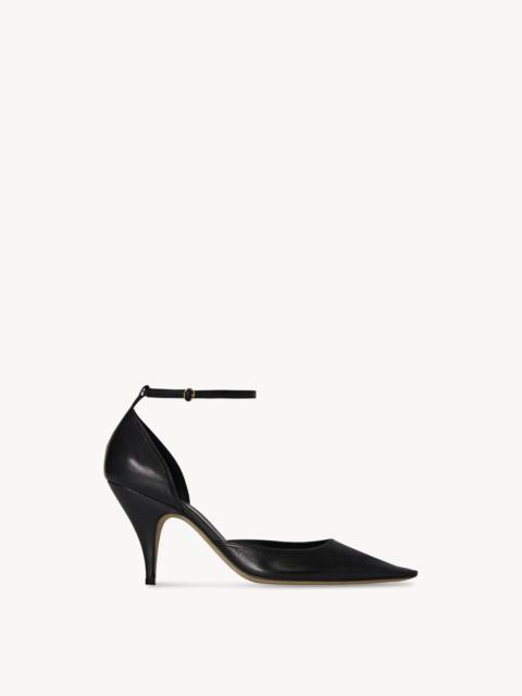 The Row Liisa D'Orsay Pump in Leather