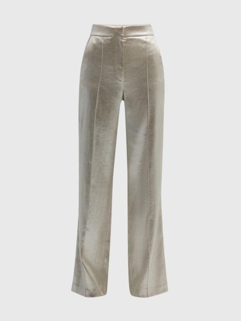 Millicent Metallic Suiting Pants