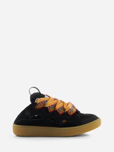 Lanvin LEATHER CURB MULE SNEAKERS