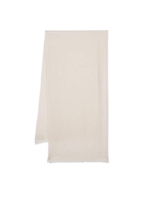 Isabel Marant frayed-edge cashmere scarf