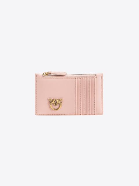 PINKO ZIPPED CARD HOLDER