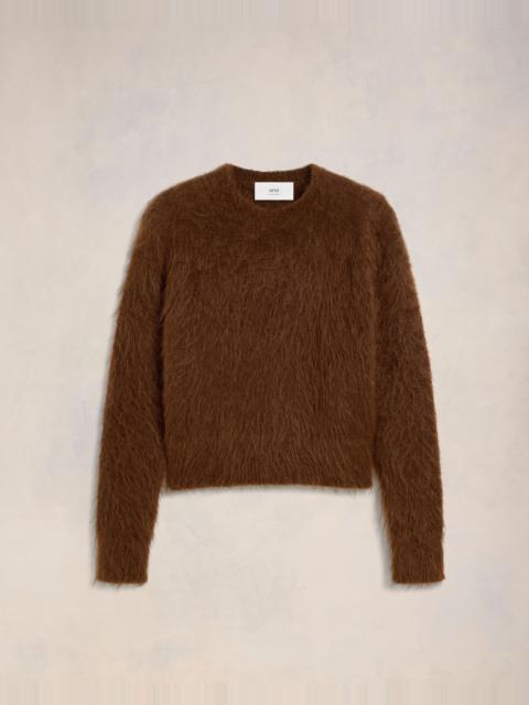 AMI Paris ALPACA MOHAIR BRUSHED SWEATER