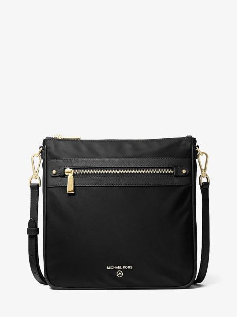 MICHAEL KORS Jet Set Large Nylon Gabardine Messenger Bag