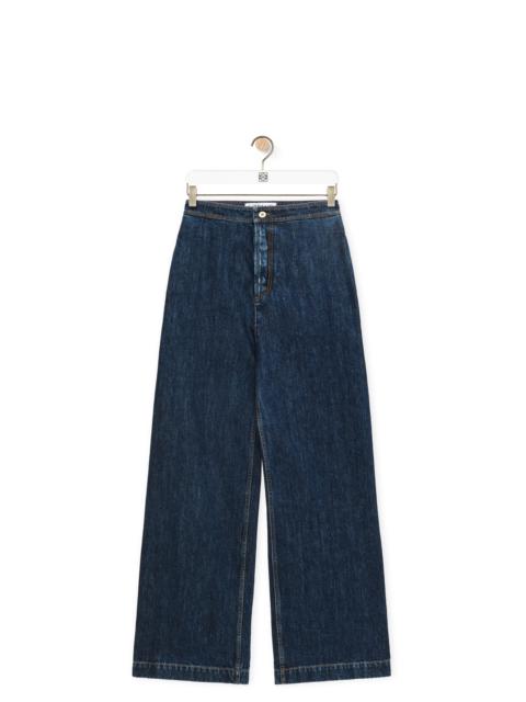 Loewe High waisted jeans in denim