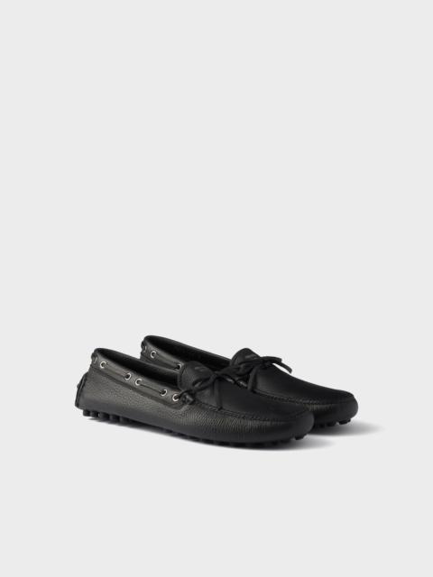 Prada Leather driving shoe