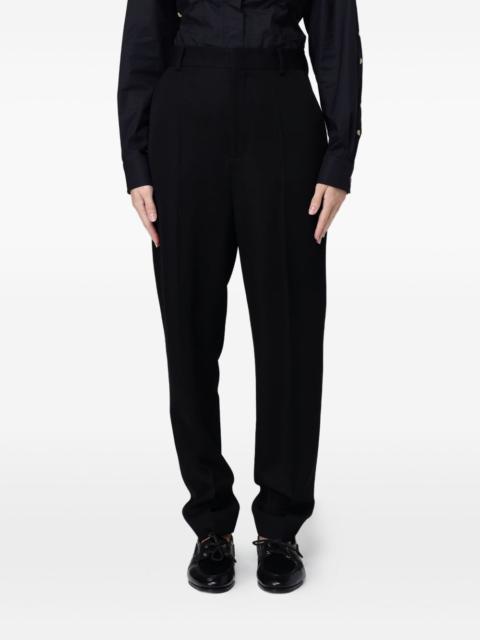 Moschino pressed-crease trousers