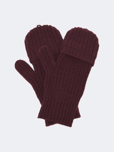 Miu Miu Wool and cashmere mittens