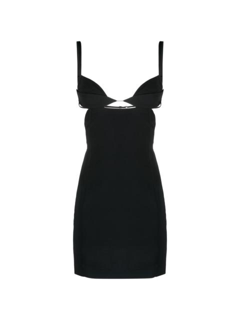 NENSI DOJAKA cut-out sleeveless mini dress