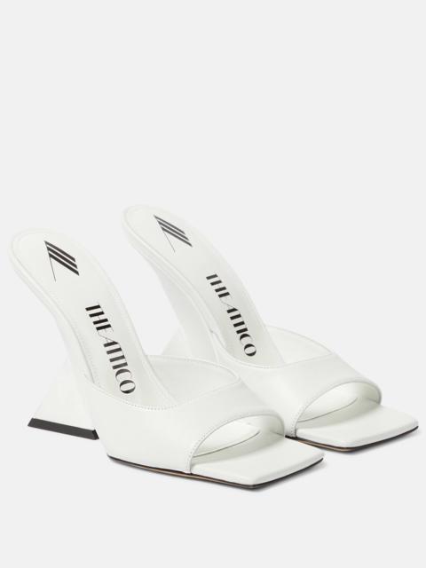 THE ATTICO Cheope 105 leather mules