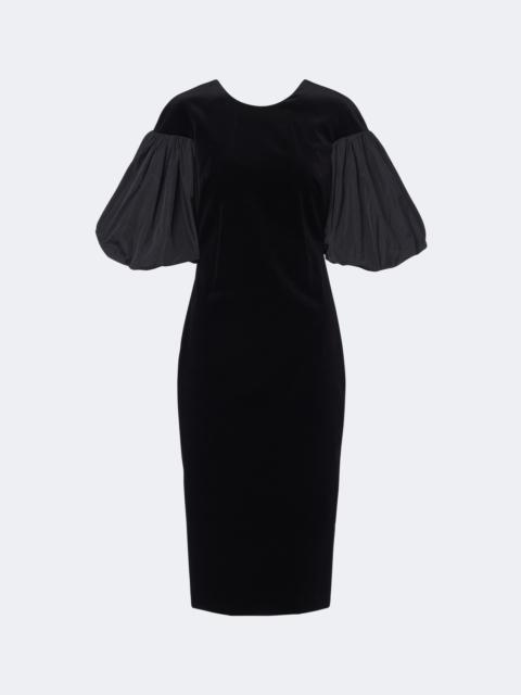 Max Mara Cotton velvet midi dress