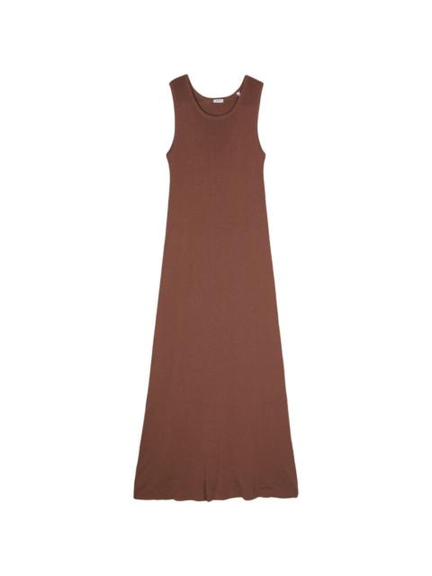 Aspesi fine-knit sleeveless long dress