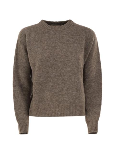 WEEKEND Max Mara brushed crew-neck sweater