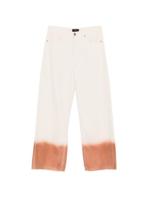Alanui dip-dye trousers