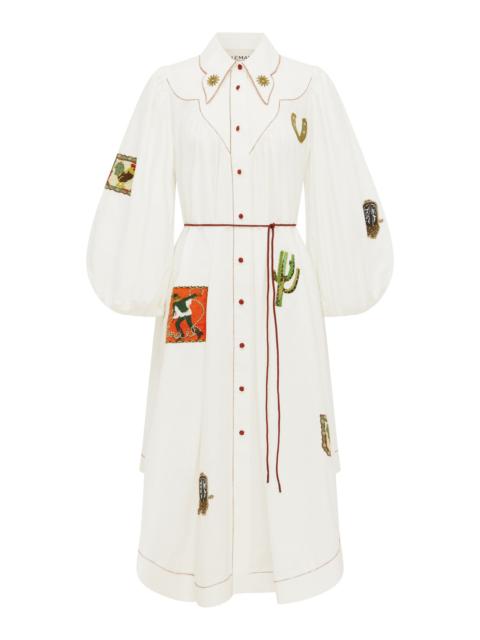 ALÉMAIS Westwood Embellished Shirtdress