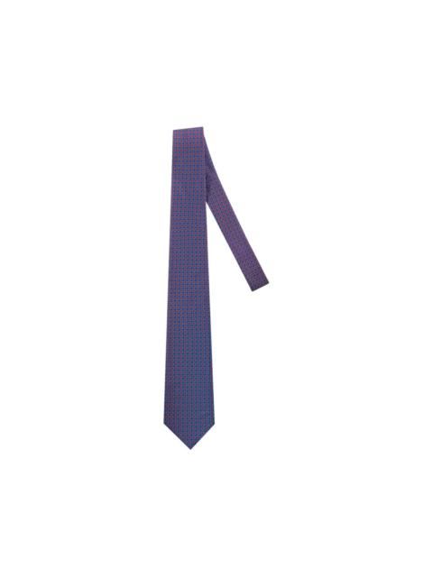 CORNELIANI geometric-print tie