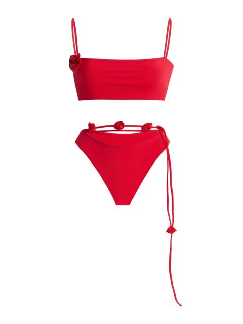 MAYGEL CORONEL Exclusive La Isla Solea Bikini red