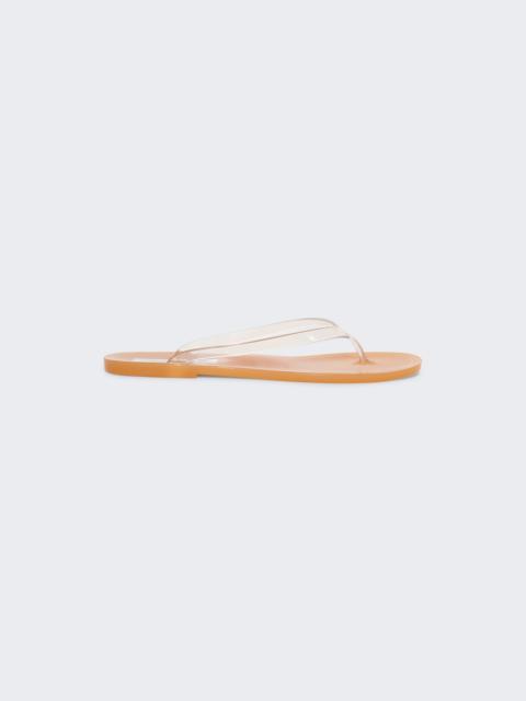 CHRISTOPHER ESBER Jo Flip Flop Amber And Clear
