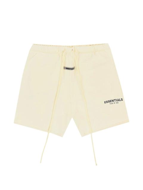 ESSENTIALS drawstring track shorts