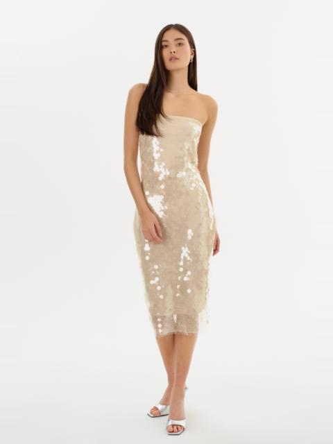 LAMARQUE DERRICA | Sequin Midi Dress