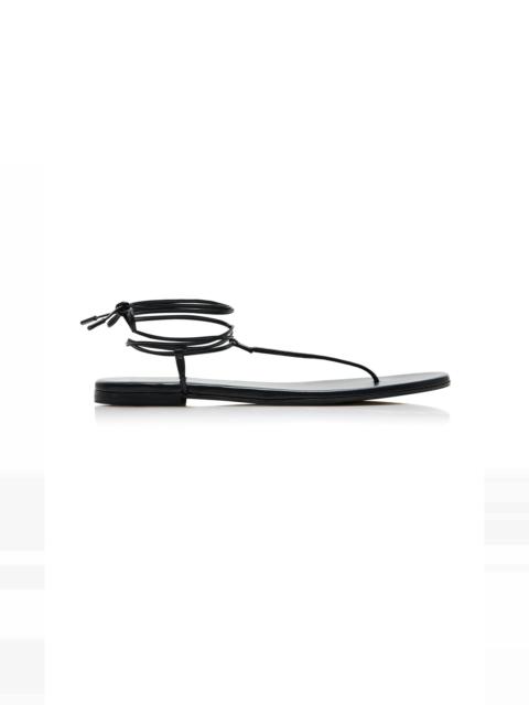 Gianvito Rossi Gwyneth Leather Sandals black