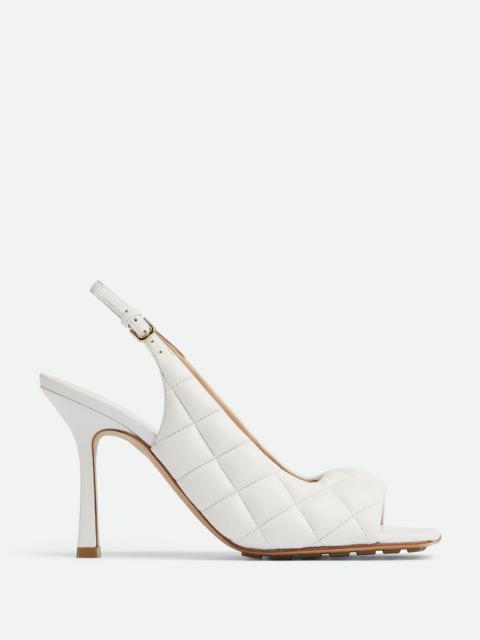 padded slingback sandal