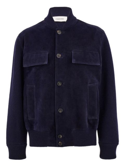 FERRAGAMO long-sleeve bomber jacket