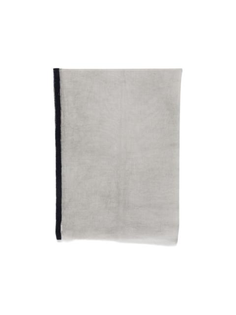 Faliero Sarti Toffy contrast-trim scarf