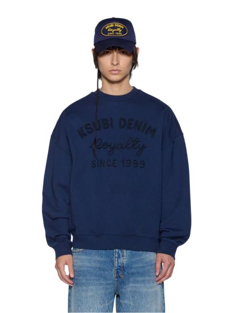 Ksubi MEKANIK CREWNECK INK BLUE