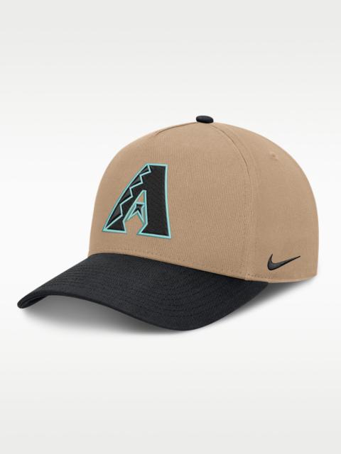 Nike Arizona Diamondbacks Rise Men's Nike MLB A-Frame Trucker Adjustable Hat