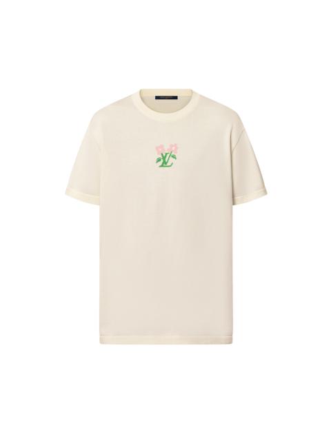 Louis Vuitton Short-Sleeved Cotton Knitted Crewneck
