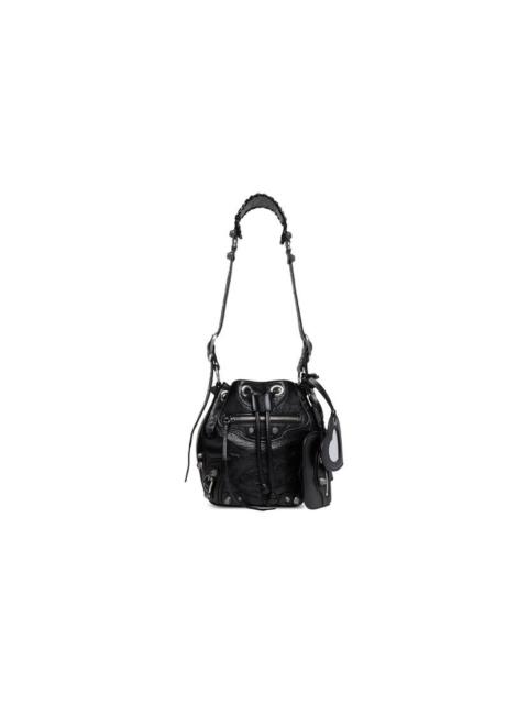 Women's Le Cagole Xs Bucket Bag  in Black