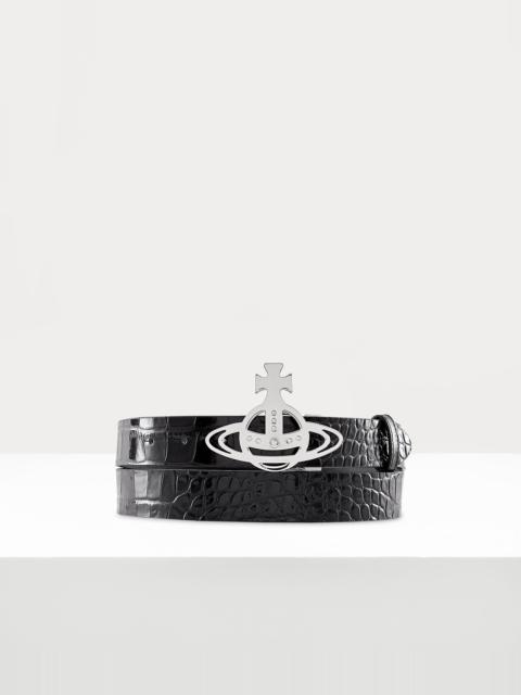 Vivienne Westwood LINE ORB BUCKLE / SILVER