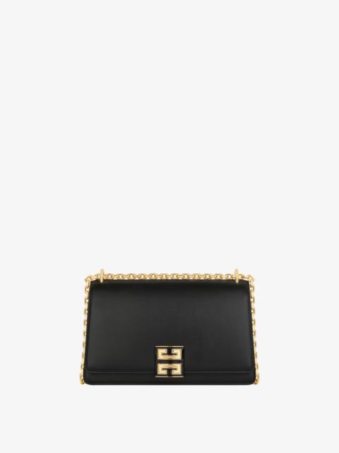 Givenchy MEDIUM 4G BAG IN LEATHER WITH CHAIN