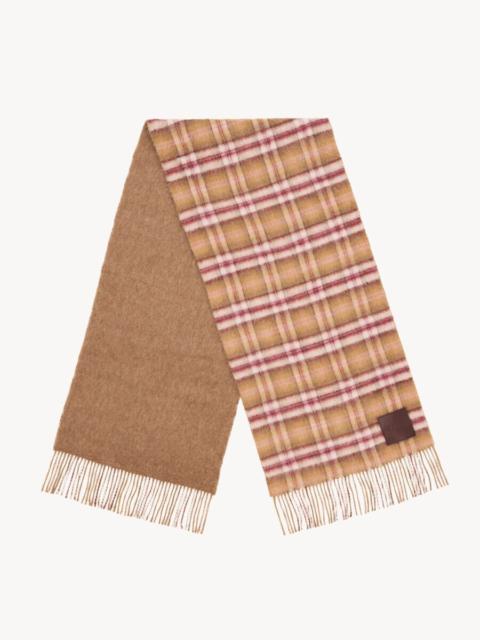 Chloé THE CHLOÉ HIGHLANDING SCARF IN CASHMERE