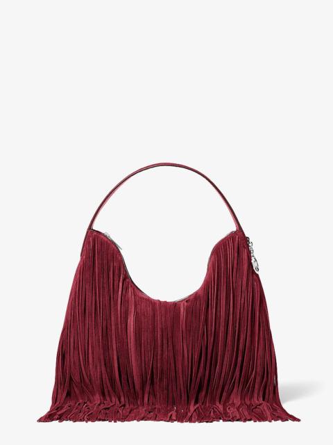 MICHAEL KORS Nayla Medium Fringed Hobo Shoulder Bag