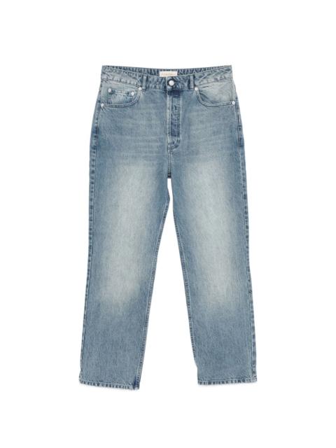 OFFICINE GÉNÉRALE logo-patch jeans