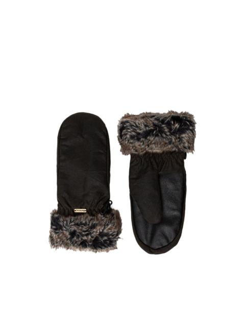 Barbour logo detail gloves