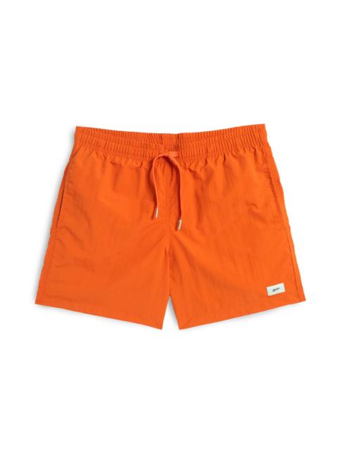 Bather Solid Orange Swim Trunk