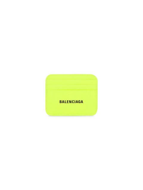 BALENCIAGA Women's Cash Card Holder With Split in Yellow
