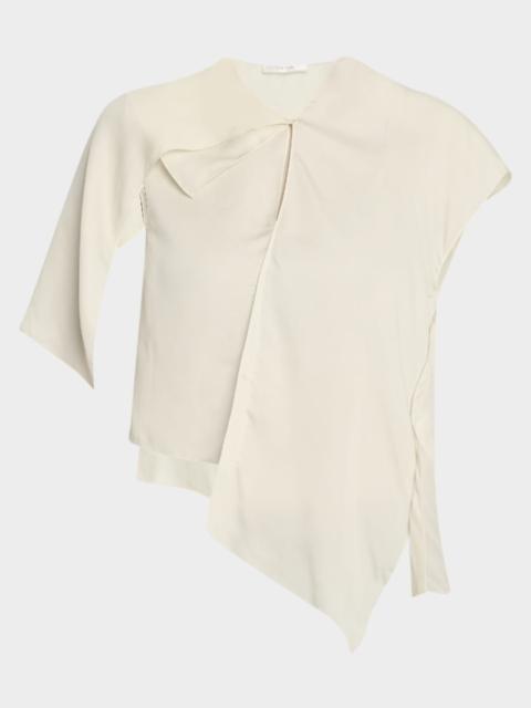 The Row Doss Paneled Sleeveless Top