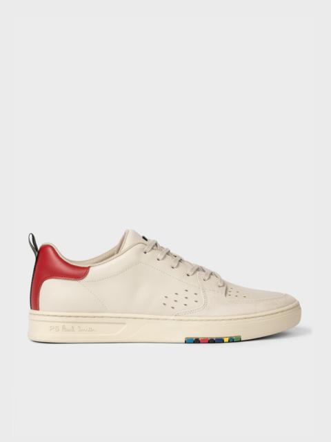 Paul Smith 'Cosmo' Trainers With Red Trim