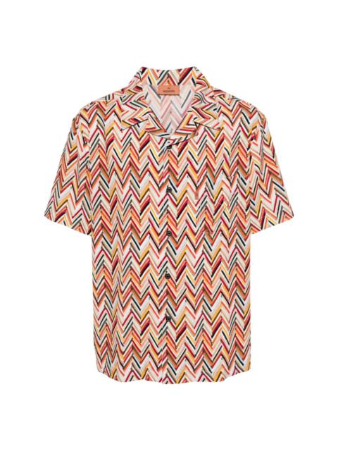 Missoni zigzag short-sleeved shirt