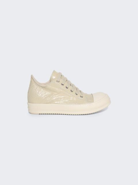 Rick Owens DRKSHDW Hollywood Low Sneakers Parchment And Milk