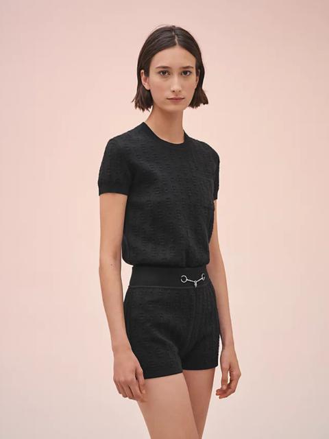 Hermès Shorts with "Mors a Jouet" detail