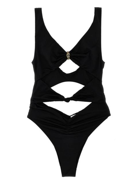 ELISABETTA FRANCHI knot-detail swimsuit